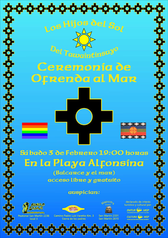 Ceremonia de Ofrenda al Mar