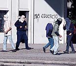 VIOLENTOS INCIDENTES EN CONCEPCION.-
