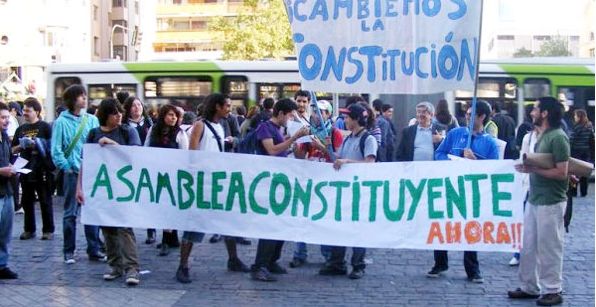 Asamblea Constituyente recibe apoyo transversal en marchas a lo largo del país