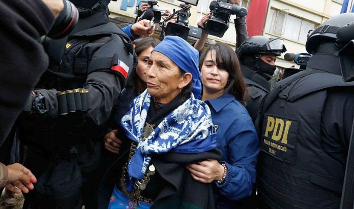 Con arresto domiciliario quedó Machi Francisca Linconao