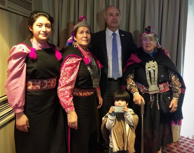 Estado chileno y miembros del pueblo Mapuche