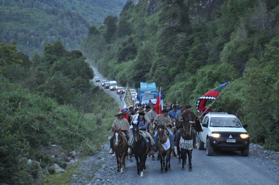 Tres días duró la segunda cabalgata por la defensa del Río Puelo