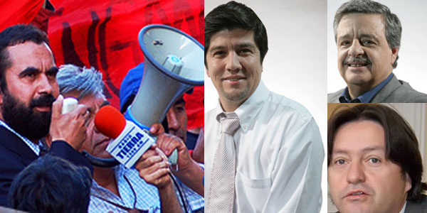 Diputados en huelga de hambre junto a presos políticos mapuche