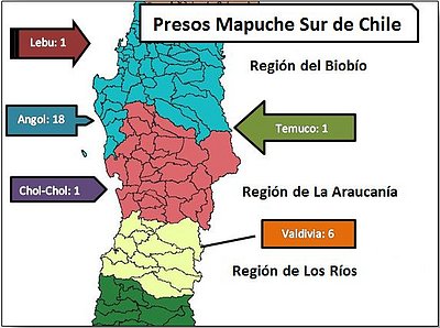 "Presos políticos mapuche": ¿quiénes son y dónde están?