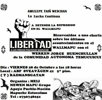 Werken Nelson Huenchullan