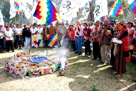 Argentina: Conferencia de prensa; Marcha de los Pueblo Originarios 