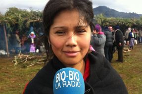 Natividad Llanquileo asegura que “Ley Hinzpeter” criminalizará al movimiento mapuche