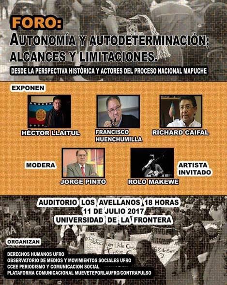 Foro: Autonomia y autodetrminacion; enlaces y limitaciones